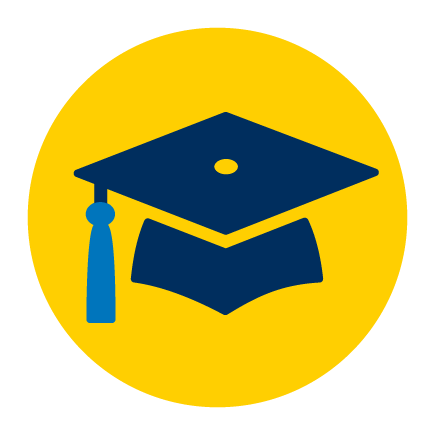 A graduation cap