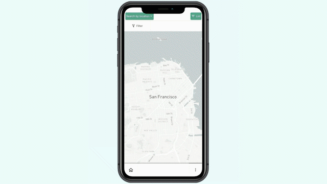 Screen captures of the TOTAGO app show hike logs and trail photos