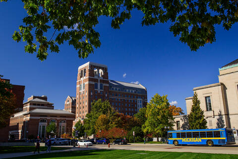 exterior of campus building