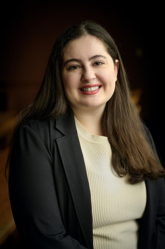 A headshot of Julia Kassab