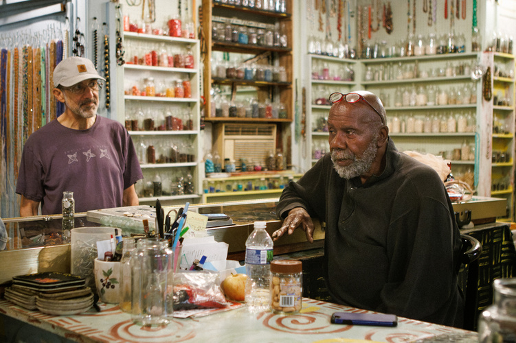 Scenes from the Dabls Mbad African Bead Museum in Northwest Detroit.