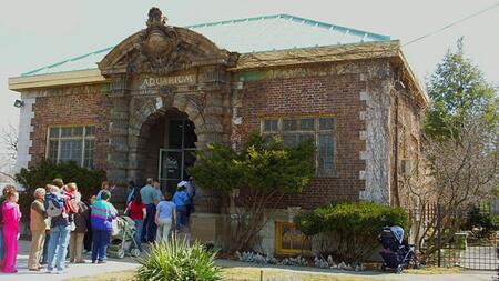 Belle Isle Aquarium exterior
