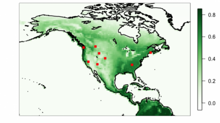 Phenology map