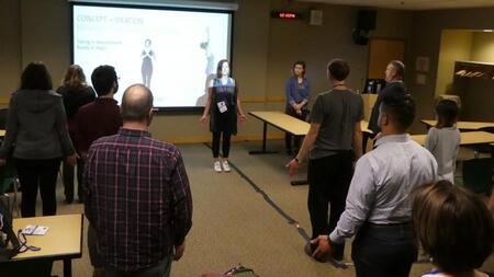 Yoga at Drupal Camp