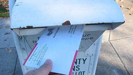 mailing ballot