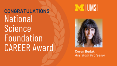 Congratulations Ceren Budak