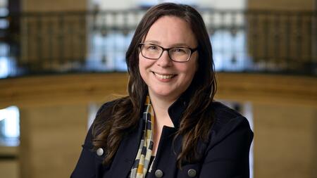 A headshot of Andrea Forte
