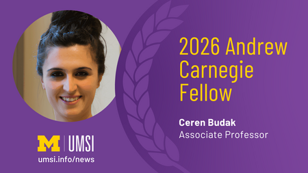 2026 Andrew Carnegie Fellow. Ceren Budak. Associate Professor. 