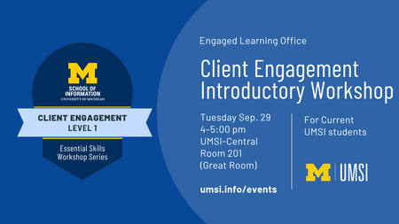 Client Engagement Introductory Workshop - 09/29/2026