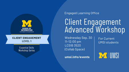 Client Engagement Advanced Workshop - 09/30/2026