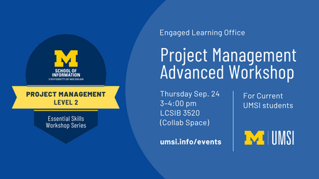 Project Management Advanced Workshop - 09/24/2026