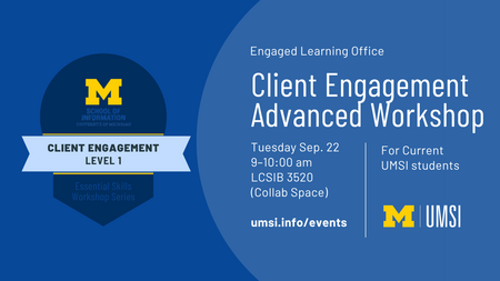Client Engagement Advanced Workshop