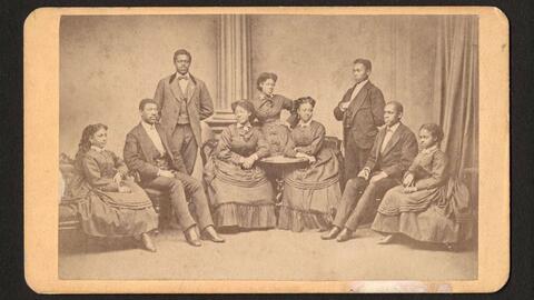 Jubilee singers at Fisk University