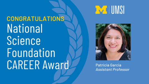 Congratulations Patricia Garcia