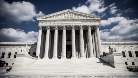The US Supreme Court building