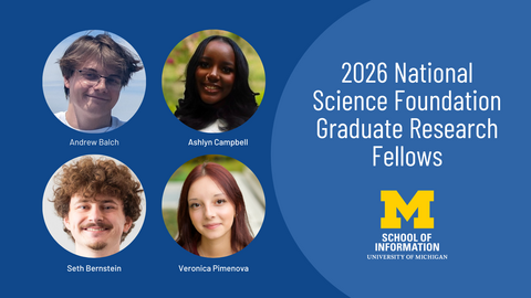 2026 National Science Foundation Graduate Research Fellows. Andrew Balch. Ashlyn Campbell. Seth Bernstein. Veronica Pimenova. 