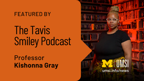 Featured by The Tavis Smiley Podcast. Professor Kishonna Gray. 