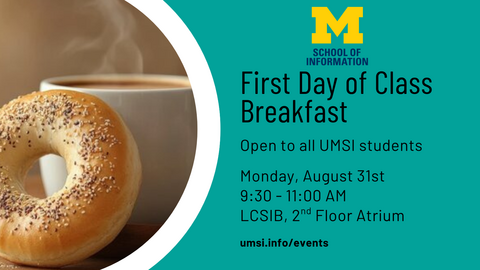 First Day of Class Breakfast
