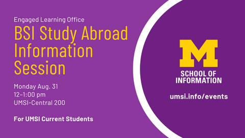 BSI Study Abroad Information Session