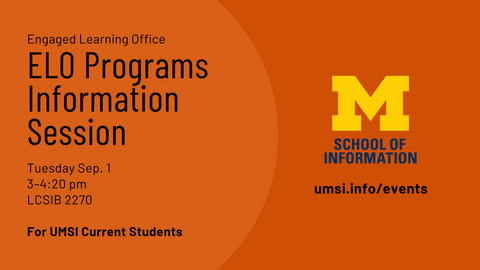 ELO Programs Information Session