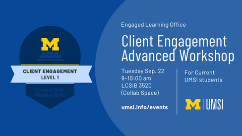 Client Engagement Advanced Workshop