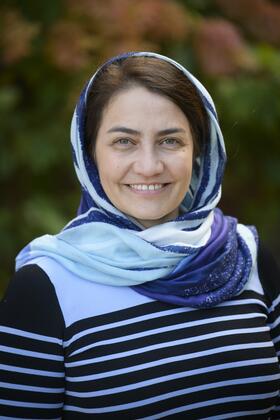 A headshot of Maryam Arab