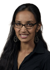 A photo of Aparna Ananthasubramaniam against a white background